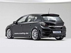 Spoiler parachoques trasero Mattig para Opel Astra H